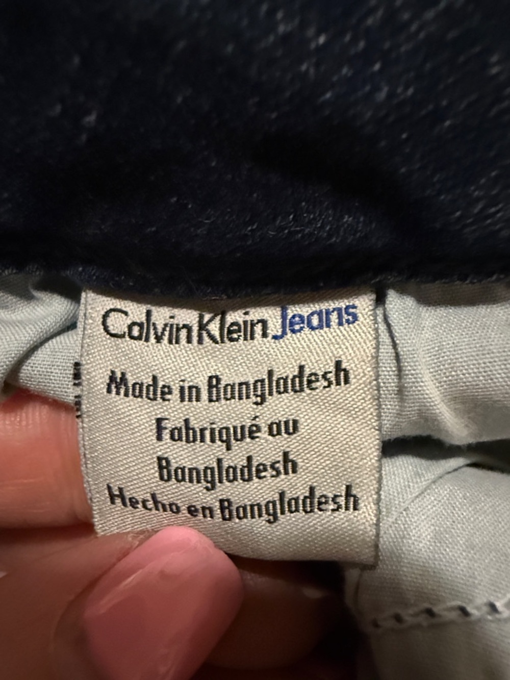 Calvin Klein Jeans Women's Medium Blue Boyfriend Jeans - Picture 3 of 7